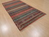 Kilim Red Hand Knotted 42 X 81  Area Rug 100-109470 Thumb 3