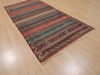 Kilim Red Hand Knotted 42 X 81 Area Rug 100-109470 Thumb 3