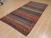 Kilim Red Hand Knotted 42 X 81  Area Rug 100-109470 Thumb 5