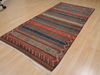 Kilim Red Hand Knotted 42 X 81 Area Rug 100-109470 Thumb 5