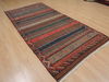 Kilim Red Hand Knotted 42 X 81  Area Rug 100-109470 Thumb 6
