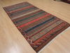 Kilim Red Hand Knotted 42 X 81 Area Rug 100-109470 Thumb 6