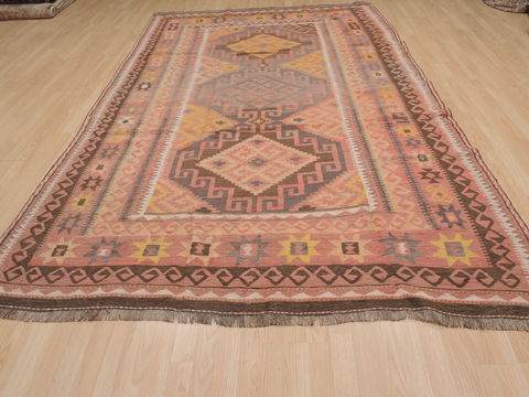 Kilim Orange Flat Woven 68 X 1110 Area Rug 100-109472 Image 17