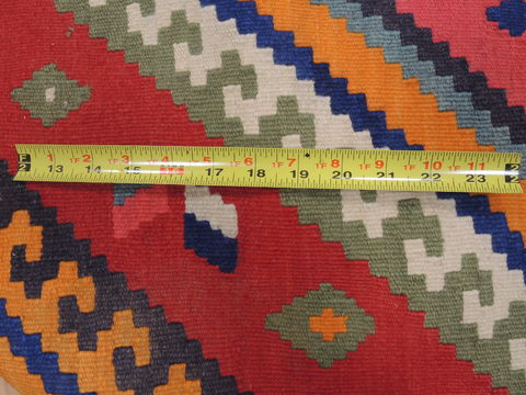 Kilim Red Runner Flat Woven 50 X 98 Area Rug 100-109473 Image 14