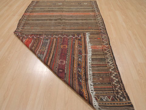 Kilim Red Flat Woven 48 X 83 Area Rug 100-109474 Image 12