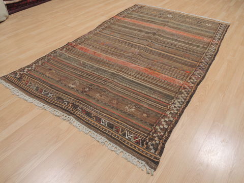 Kilim Red Flat Woven 48 X 83 Area Rug 100-109474 Image 2