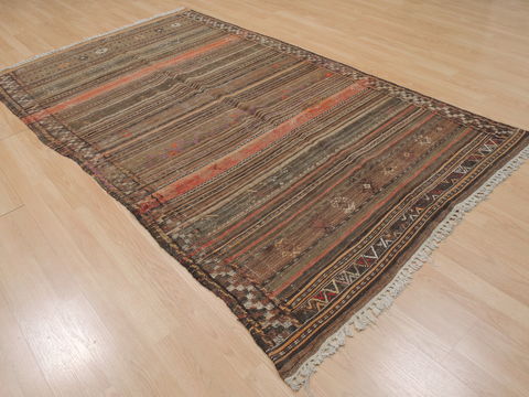 Kilim Red Flat Woven 48 X 83 Area Rug 100-109474 Image 3