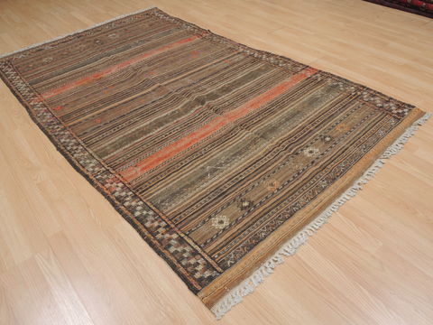 Kilim Red Flat Woven 48 X 83 Area Rug 100-109474 Image 6