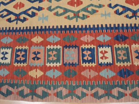 Kilim Red Flat Woven 40 X 59 Area Rug 100-109476 Image 10