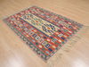 Kilim Red Flat Woven 40 X 59  Area Rug 100-109476 Thumb 4