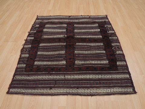 Kilim Brown Flat Woven 311 X 47 Area Rug 100-109477 Image 1