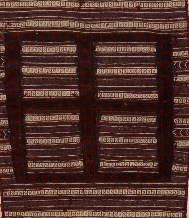 Kilim Brown Flat Woven 311 X 47 Area Rug 100-109477 Image 0