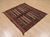 Kilim Brown Square Hand Knotted 38 X 44 Area Rug 100-109478 Thumb 11