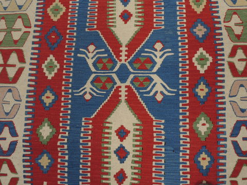 Kilim Red Flat Woven 36 X 52 Area Rug 100-109480 Image 11