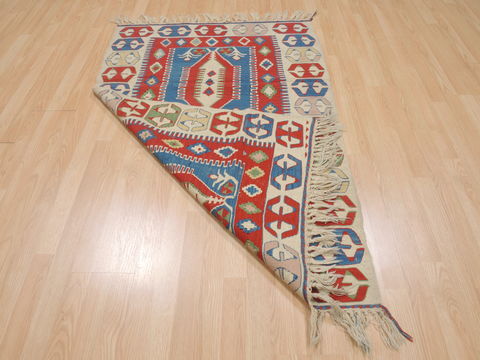 Kilim Red Flat Woven 36 X 52 Area Rug 100-109480 Image 14