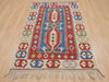 Kilim Red Flat Woven 36 X 52  Area Rug 100-109480 Thumb 1