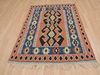 Kilim Red Flat Woven 39 X 52  Area Rug 100-109482 Thumb 10