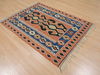 Kilim Red Flat Woven 39 X 52  Area Rug 100-109482 Thumb 3