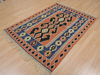 Kilim Red Flat Woven 39 X 52  Area Rug 100-109482 Thumb 4