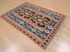 Kilim Red Flat Woven 39 X 52  Area Rug 100-109482 Thumb 5