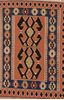 Kilim Red Flat Woven 39 X 52  Area Rug 100-109482 Thumb 0