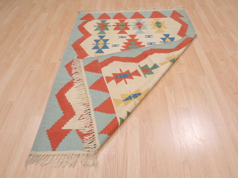 Kilim Red Flat Woven 311 X 55 Area Rug 100-109485 Image 12