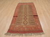 Kilim Brown Flat Woven 30 X 58  Area Rug 100-109488 Thumb 4