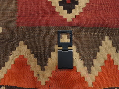 Kilim Brown Runner Flat Woven 44 X 88 Area Rug 100-109490 Image 14