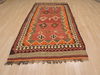 Kilim Brown Runner Flat Woven 44 X 88  Area Rug 100-109490 Thumb 1