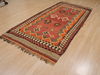 Kilim Brown Runner Flat Woven 44 X 88  Area Rug 100-109490 Thumb 2