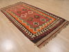 Kilim Brown Runner Flat Woven 44 X 88  Area Rug 100-109490 Thumb 6