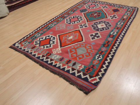 Kilim Red Flat Woven 411 X 85 Area Rug 100-109491 Image 2