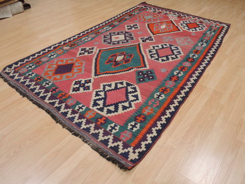 Kilim Red Flat Woven 411 X 85 Area Rug 100-109491 Image 4