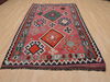 Kilim Red Flat Woven 411 X 85  Area Rug 100-109491 Thumb 1