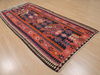 Kilim Red Runner Flat Woven 40 X 94 Area Rug 100-109492 Thumb 12