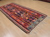Kilim Red Runner Flat Woven 40 X 94 Area Rug 100-109492 Thumb 4