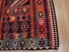 Kilim Red Runner Flat Woven 40 X 94 Area Rug 100-109492 Thumb 6