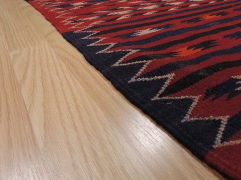 Kilim Red Runner Flat Woven 43 X 92 Area Rug 100-109494 Image 10