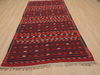 Kilim Red Runner Flat Woven 43 X 92 Area Rug 100-109494 Thumb 1
