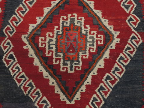 Kilim Blue Flat Woven 411 X 88 Area Rug 100-109499 Image 11