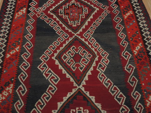 Kilim Blue Flat Woven 411 X 88 Area Rug 100-109499 Image 12