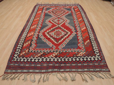 Kilim Blue Flat Woven 411 X 88 Area Rug 100-109499 Image 17