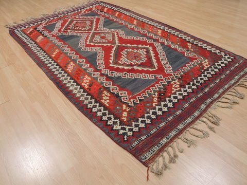 Kilim Blue Flat Woven 411 X 88 Area Rug 100-109499 Image 2