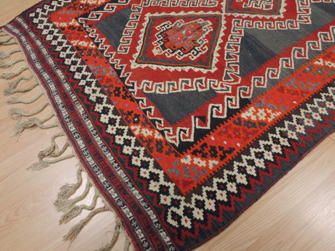 Kilim Blue Flat Woven 411 X 88 Area Rug 100-109499 Image 7