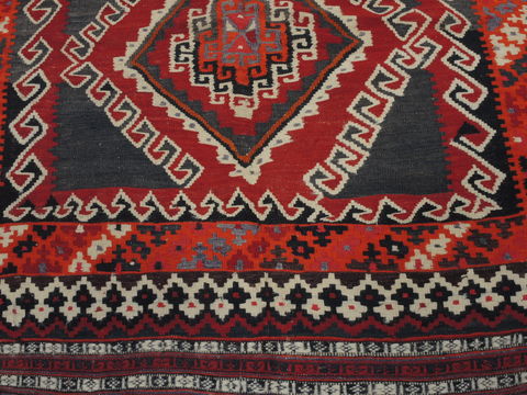 Kilim Blue Flat Woven 411 X 88 Area Rug 100-109499 Image 8