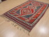 Kilim Red Flat Woven 411 X 88  Area Rug 100-109499 Thumb 1