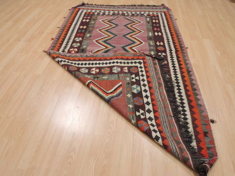 Kilim Red Flat Woven 45 X 74 Area Rug 100-109503 Image 12