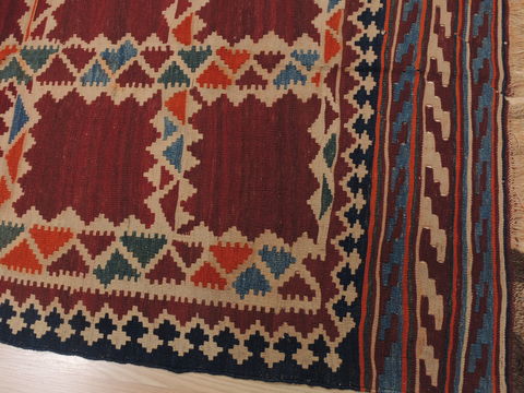 Kilim Red Flat Woven 42 X 74 Area Rug 100-109507 Image 10