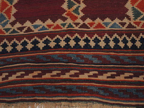 Kilim Red Flat Woven 42 X 74 Area Rug 100-109507 Image 7