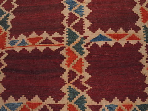 Kilim Red Flat Woven 42 X 74 Area Rug 100-109507 Image 9